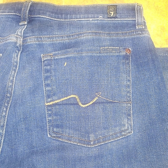 NWOT Seven for all Mankind Josephine style jeans-size 28 - Picture 2 of 8